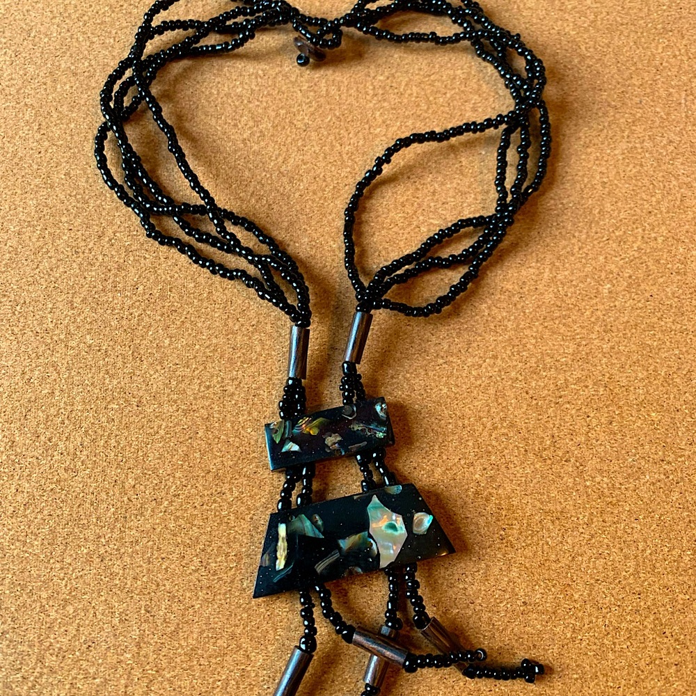 Artisan-made Beaded Shell Necklace